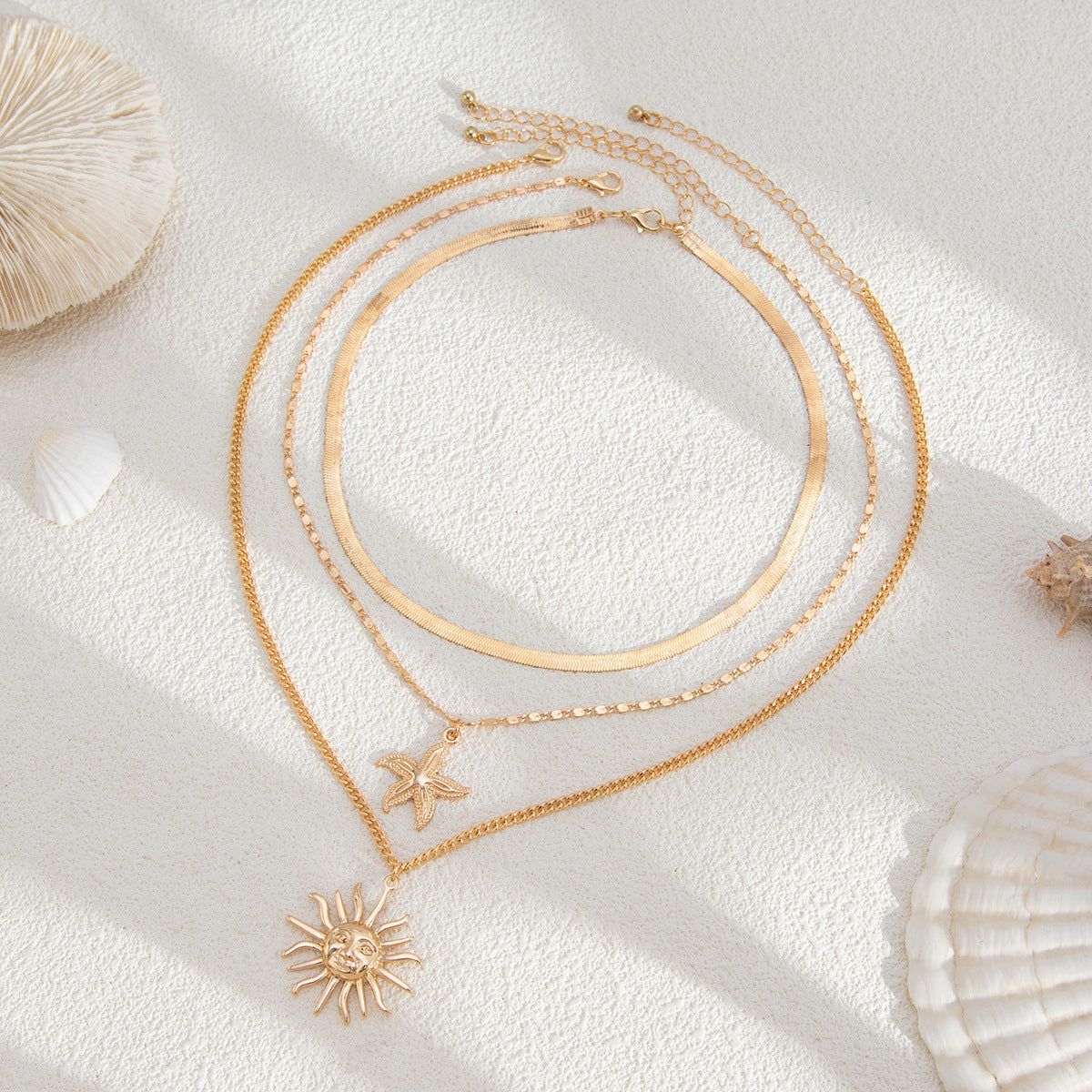 "Face the Sun" - Alloy Jewelry Set