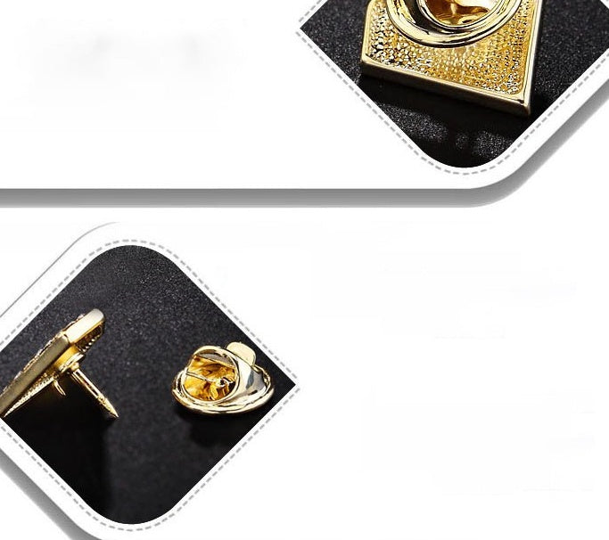 "Diamonds are Forever" - Rhinestone Brooch