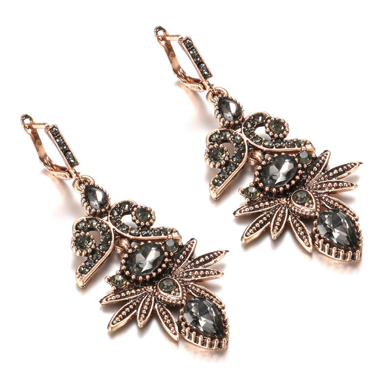 "Vintage Zest" -  Statement Earrings