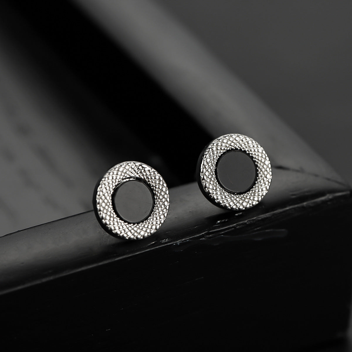 Silver-plated Stud Earrings