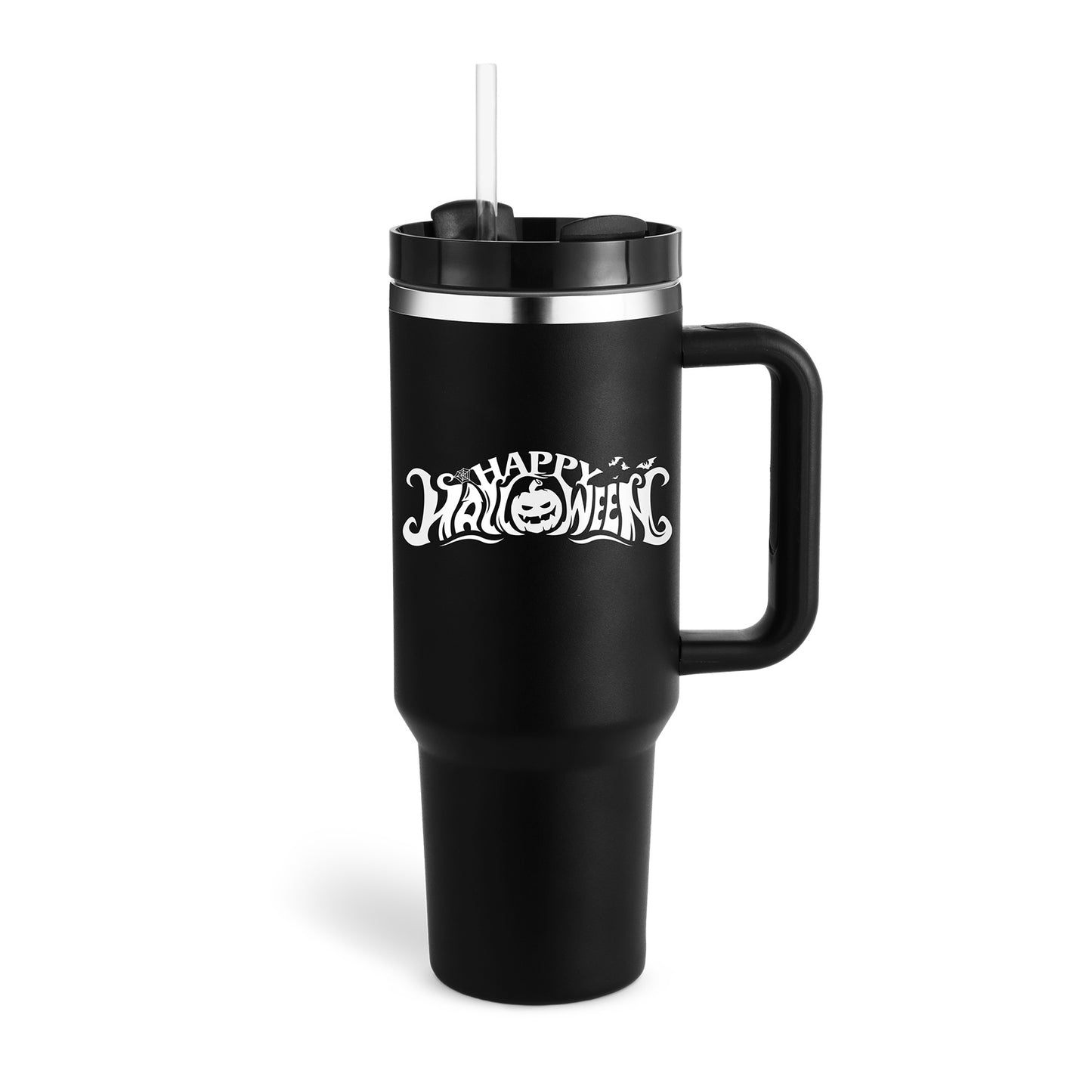 "Hydrate in Style" -  40 oz. Spill-proof Insulated Tumbler With Straw