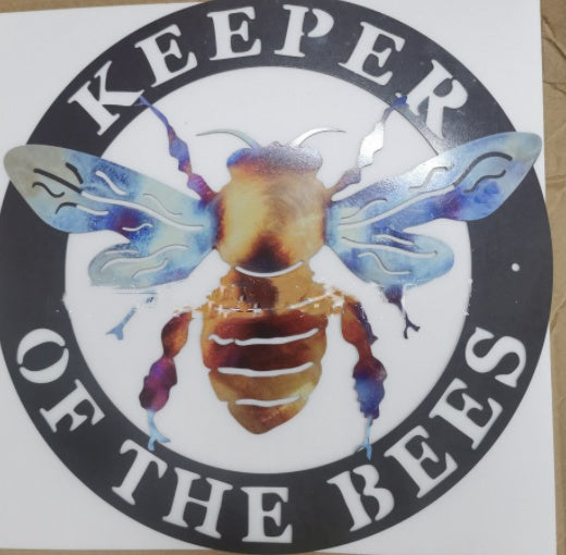 "Keeper of the Bees" - Ornament for Garden