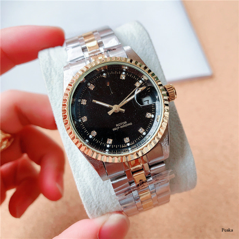 Stainless Steel Mechanical Watch for Men