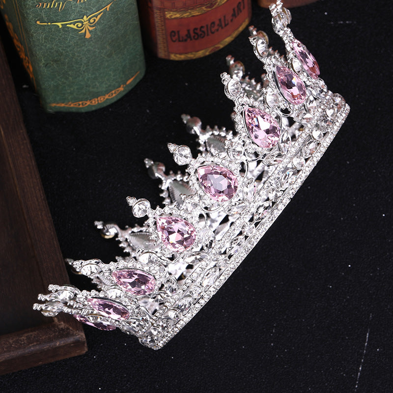 Alloy Color Crystal Bridal Crown