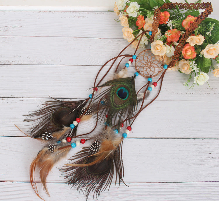 Dream Catcher Feather Headband