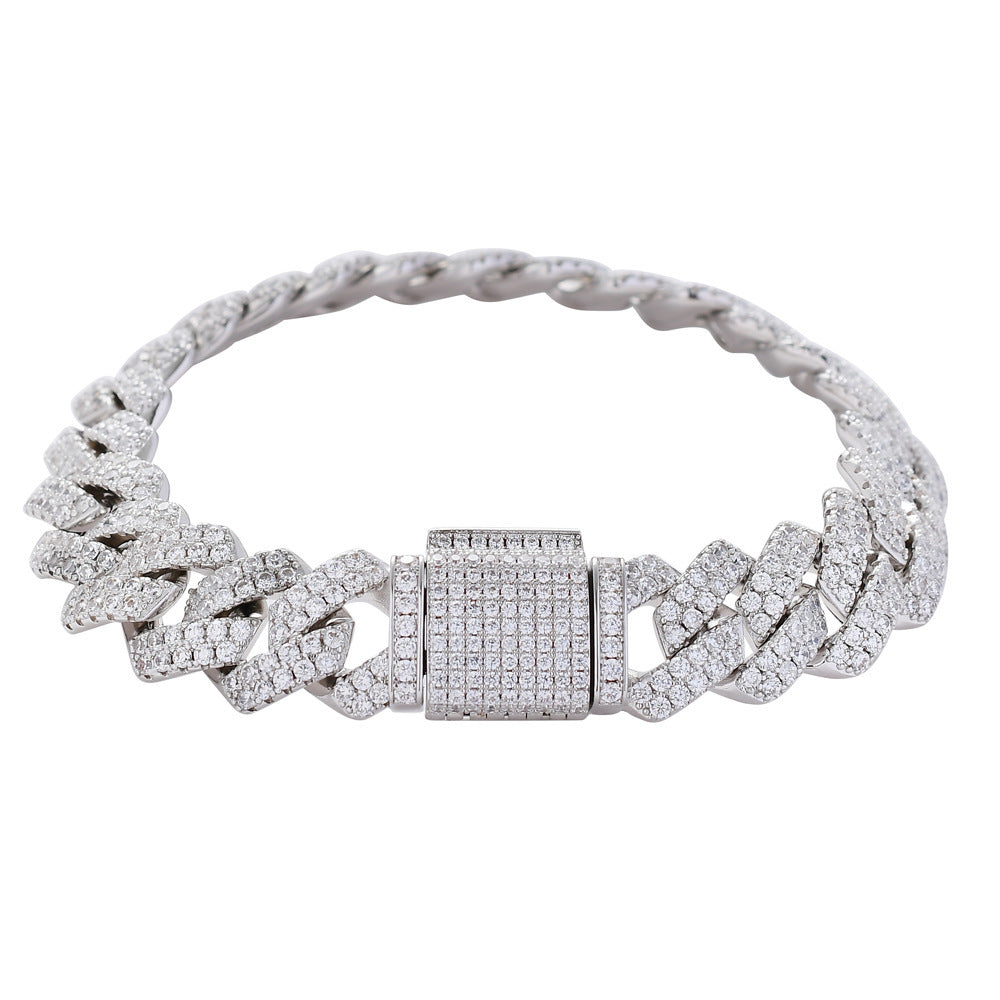 "The Celebrity" - Diamond Link Bracelet
