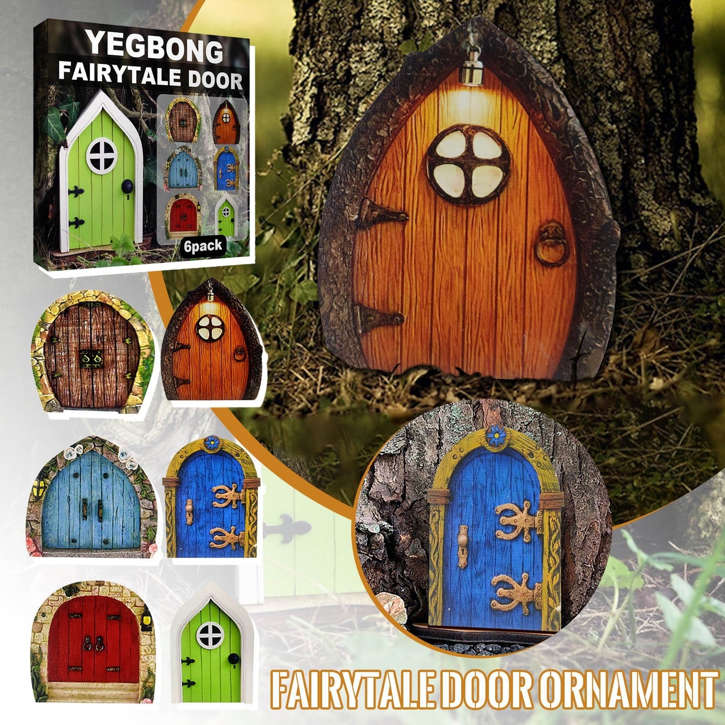 "The Fairy Gates" - Tree Ornaments