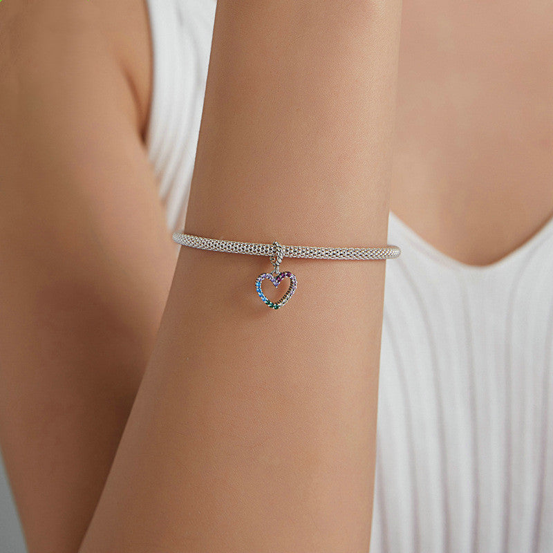 "Rainbow Charm " - 925 Silver Charm