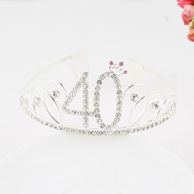 Diamond Birthday Hair Tiara