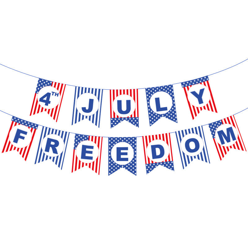 USA Independence Day Party Banners