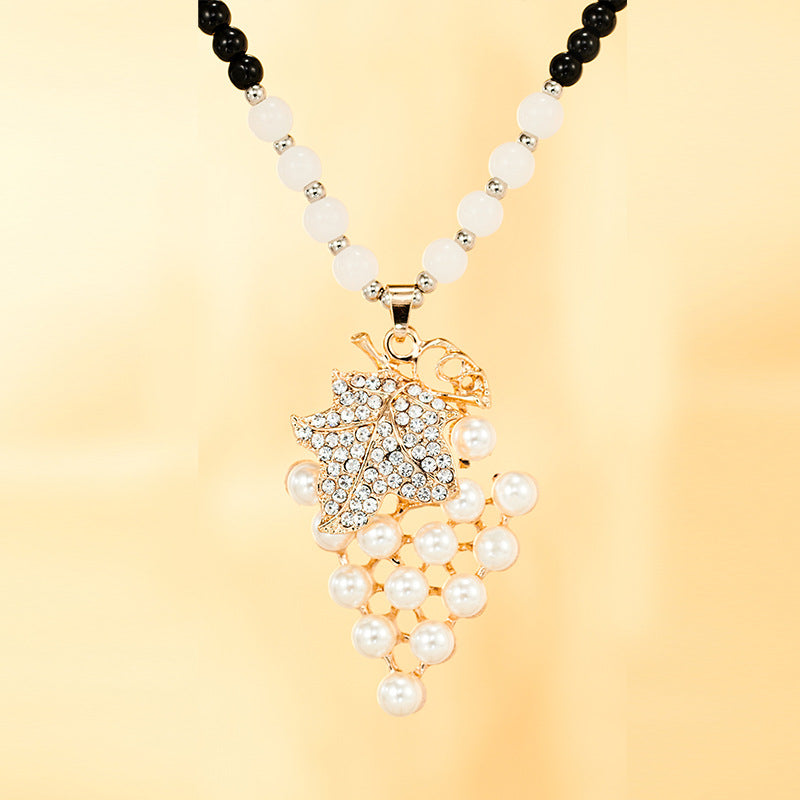 Versatile Fringed Pearl Sweater Chain/Necklace