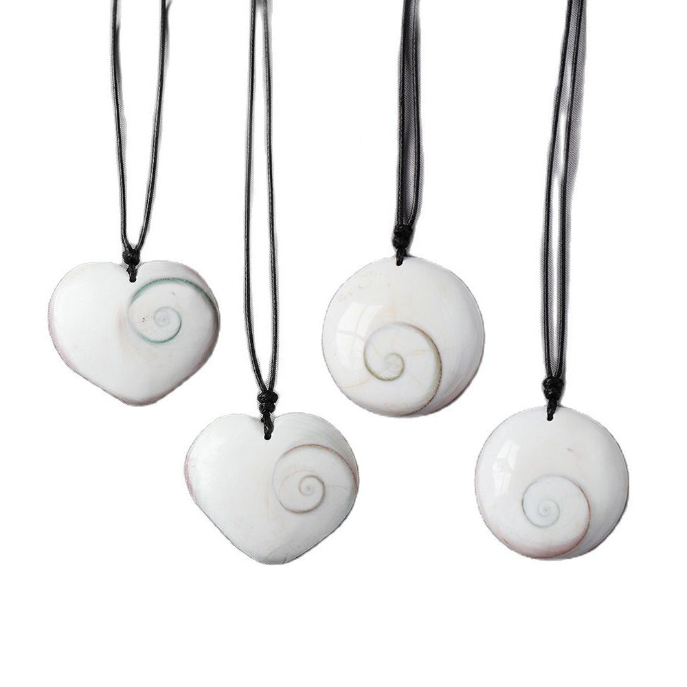 Natural Crystal Stone Pendant Necklace