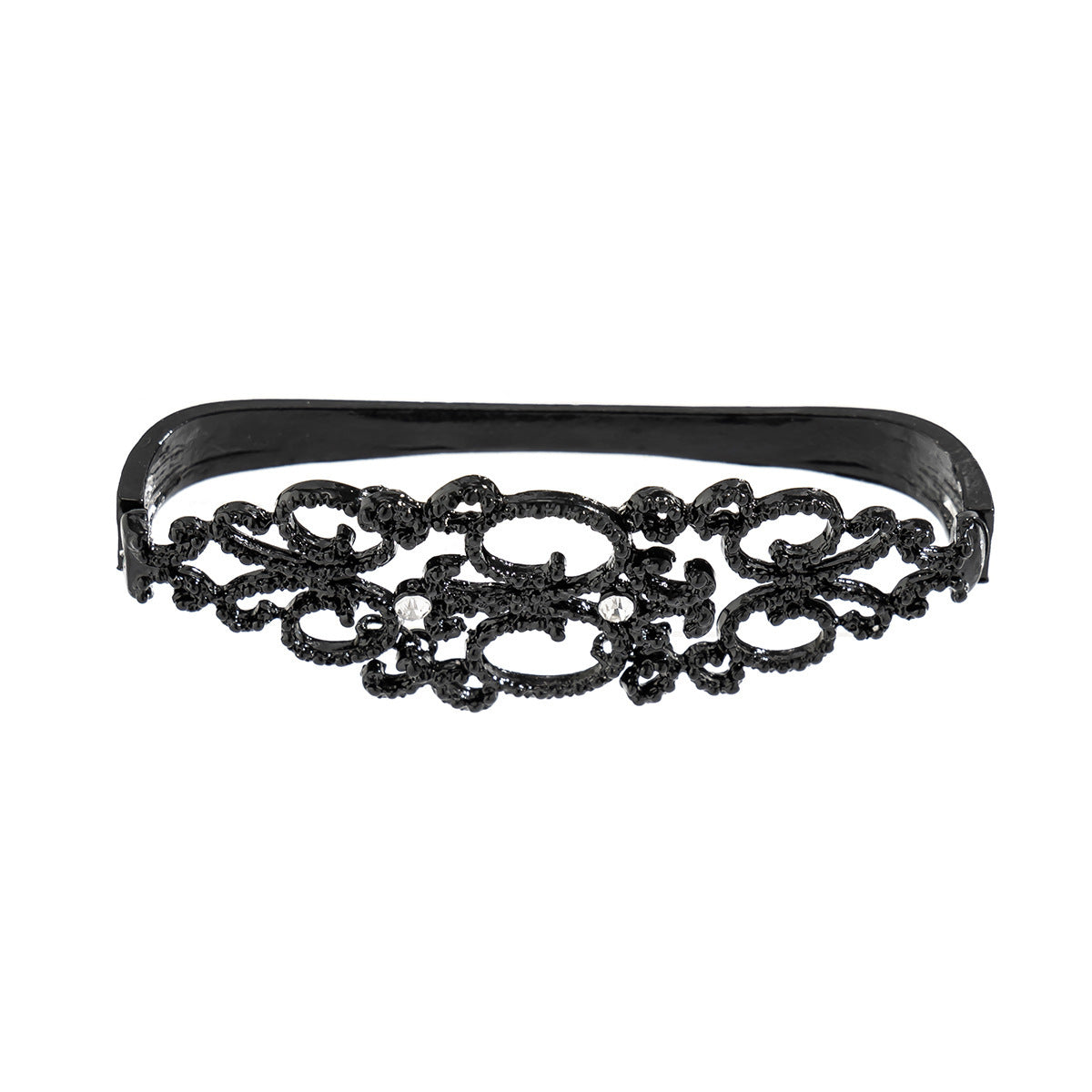 "Goth Glam" - Vintage Goth Hand Bracelet