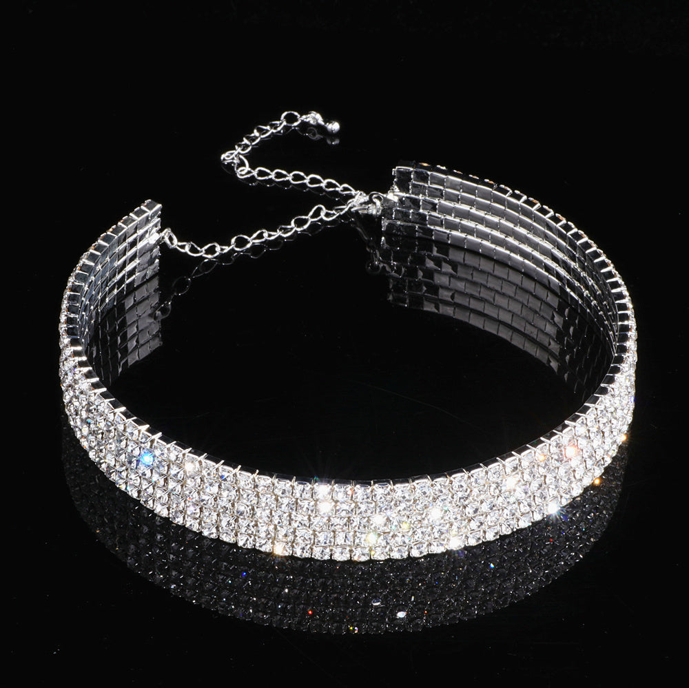 Diamond Choker Jewelry Sets
