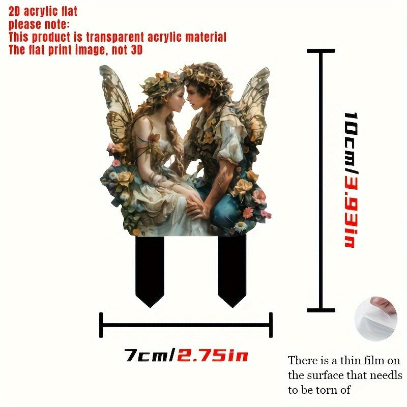 "Days of Fairy" - Acrylic Garden Stake Decoration