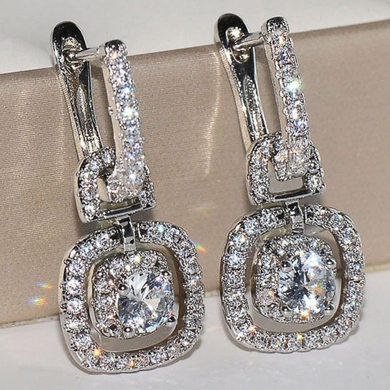 "Shining" - Zircon Earrings