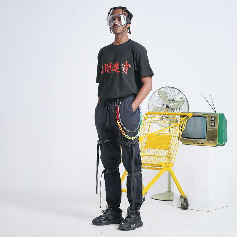 "Rainbow Punk" -  Plastic Acrylic-based Resin Chain