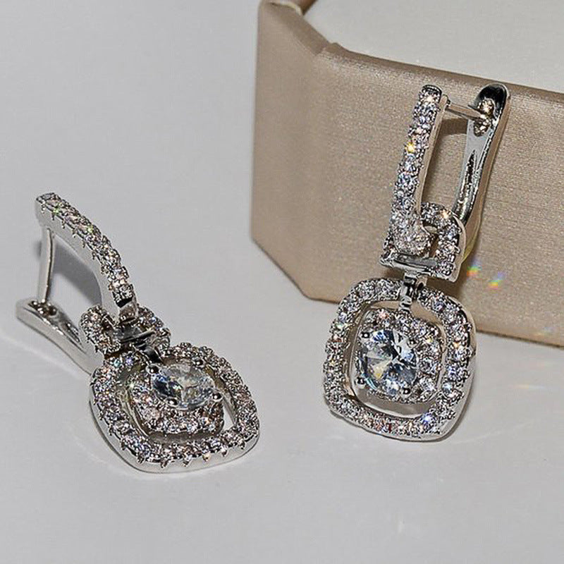 "Shining" - Zircon Earrings