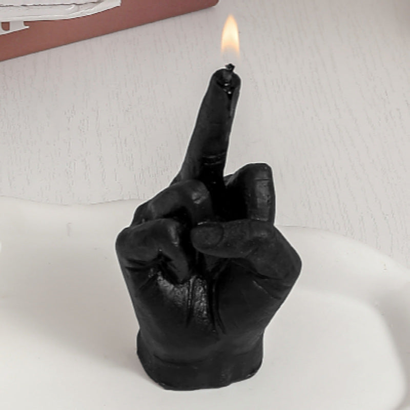 Middle Finger Shaped Fragrant Candles