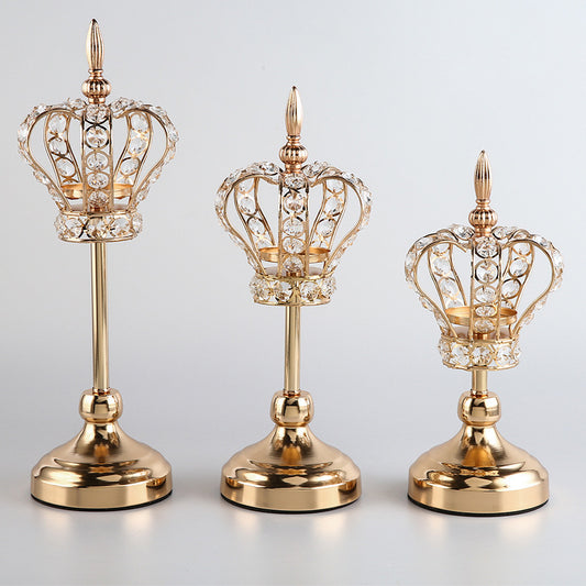 "Royal Crown"-  Candle Holder