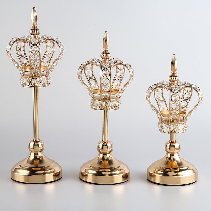 "Royal Crown"-  Candle Holder