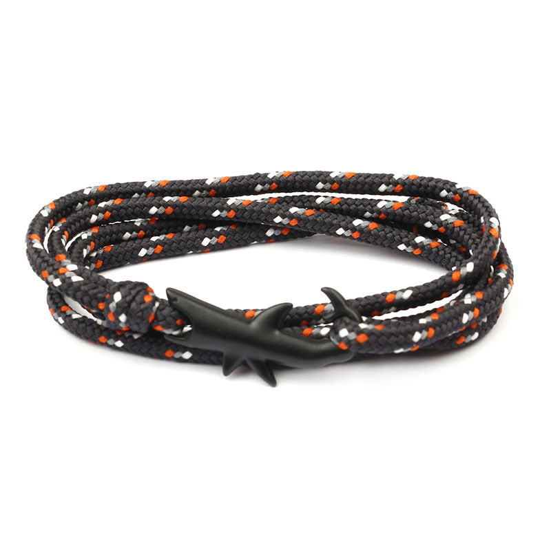 Domineering Shark Rope Bracelet