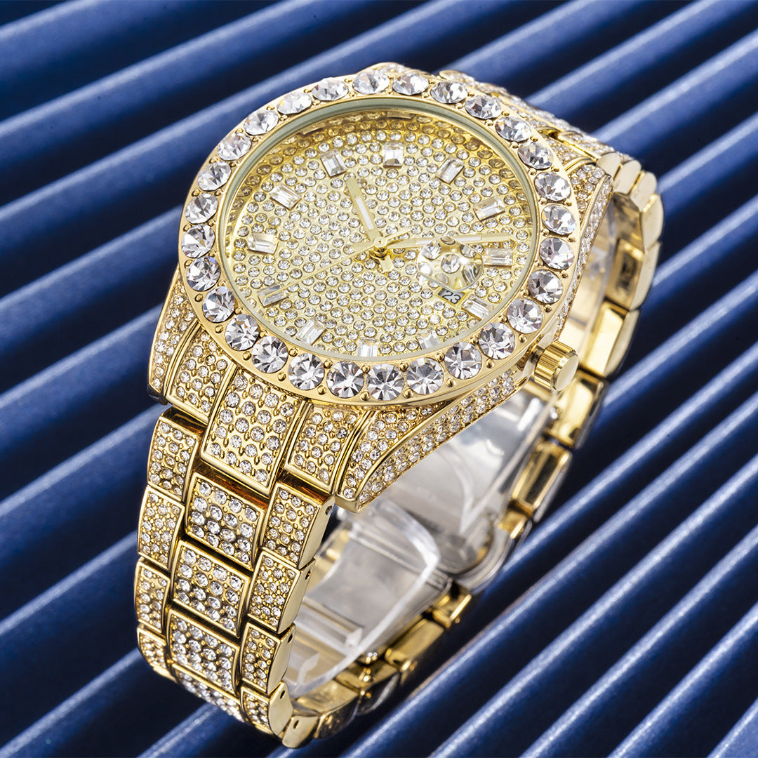 "Diamond Life" -  Simulated Diamond Watch