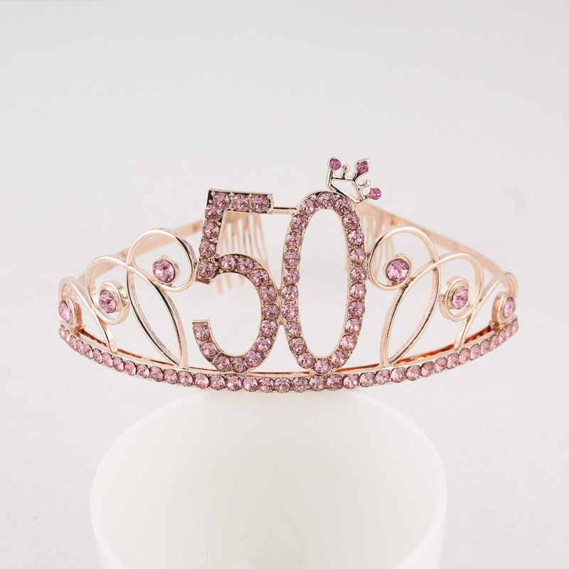 Diamond Birthday Hair Tiara