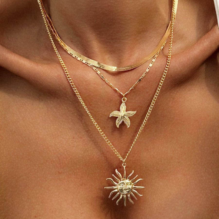 "Face the Sun" - Alloy Jewelry Set
