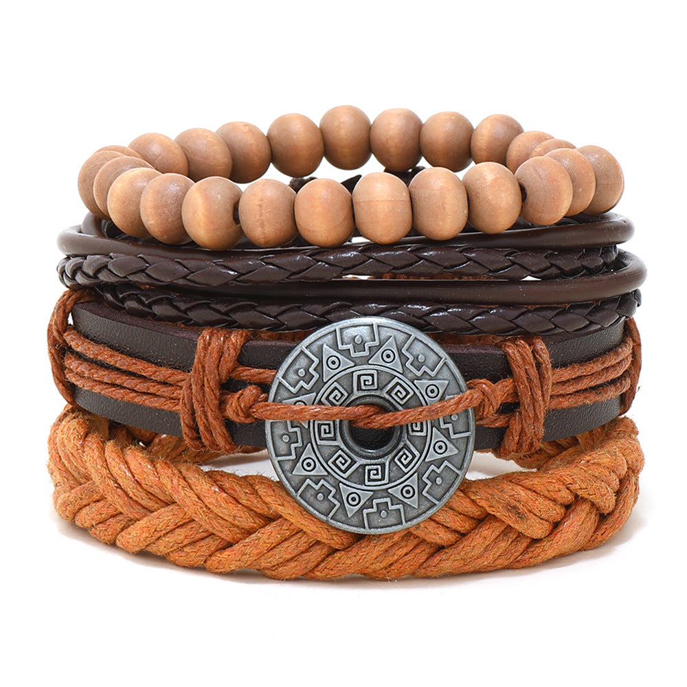 Casual Multilayer Leather Bracelet