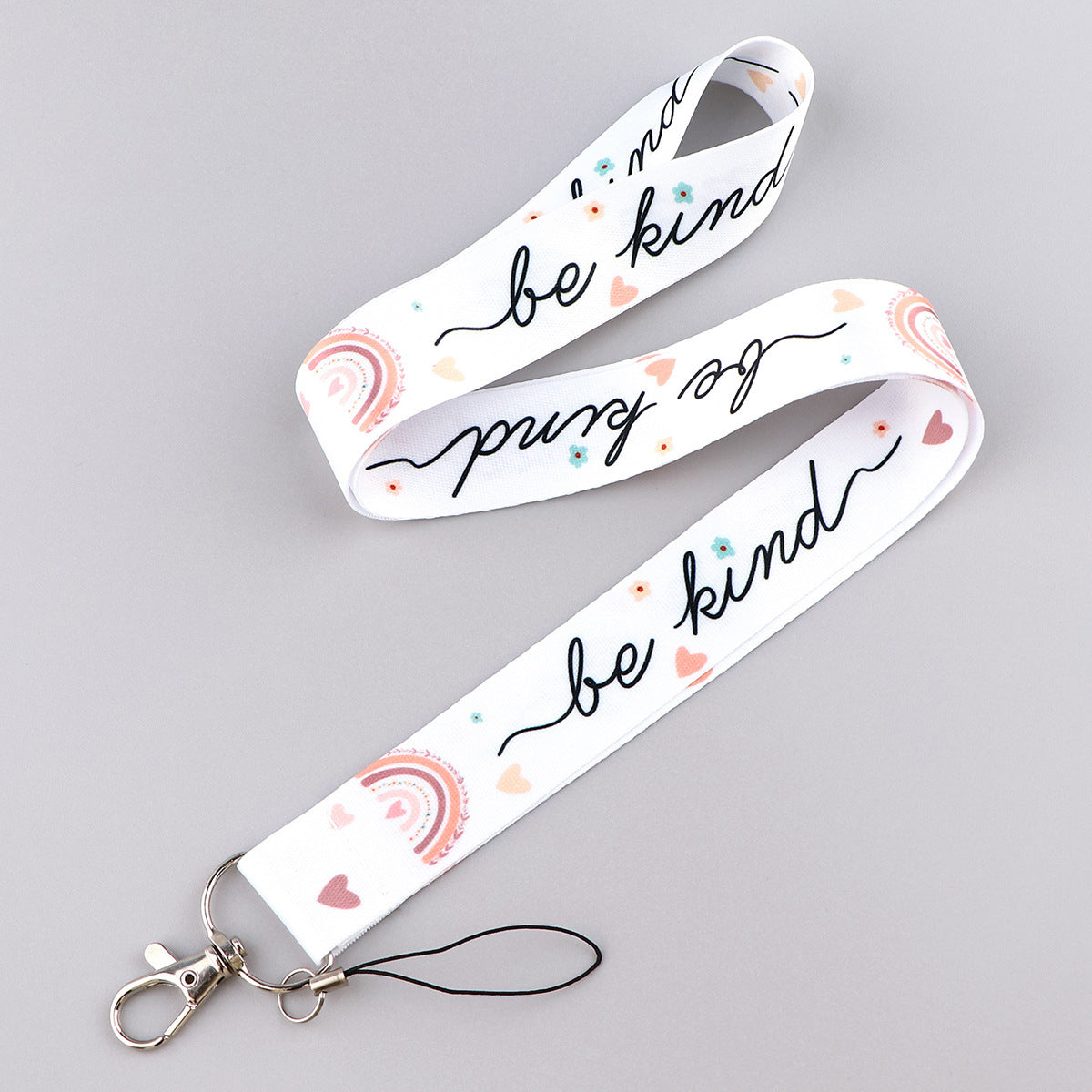 Happy Rainbow Lanyard