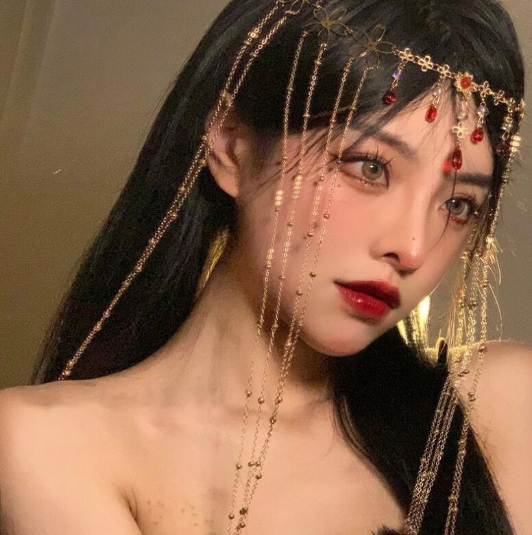 Flower Tassel Headdress