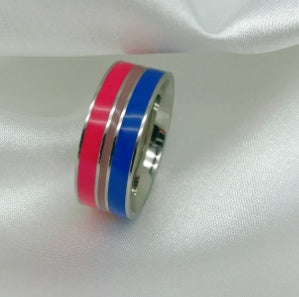 Rainbow Stainless Steel Ring