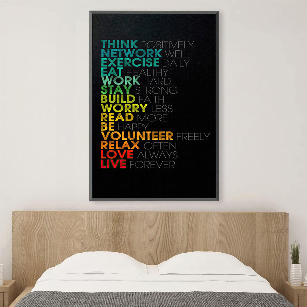 Famous Sayings And Inspirational Wall Painting