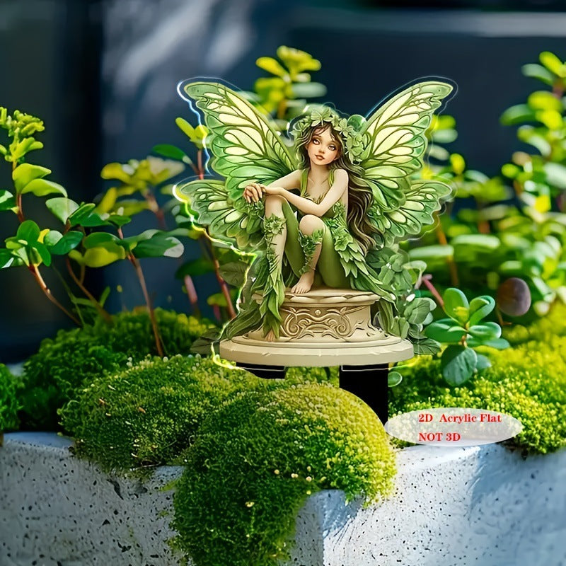 "Days of Fairy" - Acrylic Garden Stake Decoration