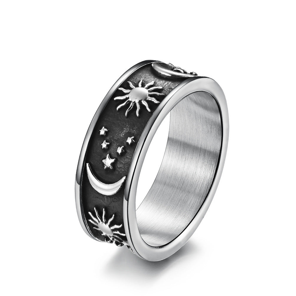 Celestial Titanium Steel Ring