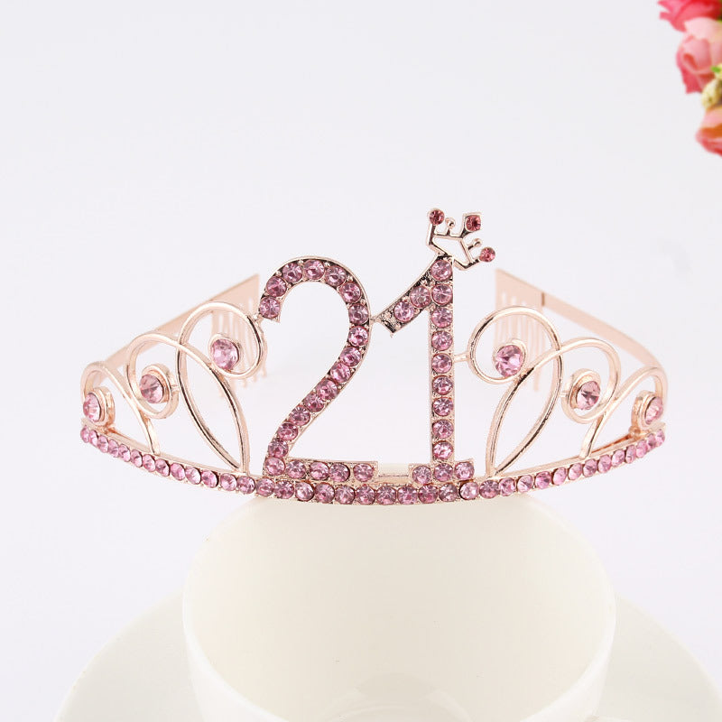 Diamond Birthday Hair Tiara