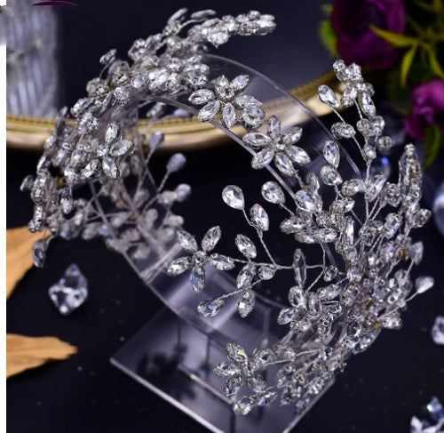 Crystal Laurel Wreath Headband