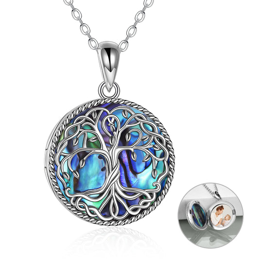 Tree of Life Locket Necklace Jewelry