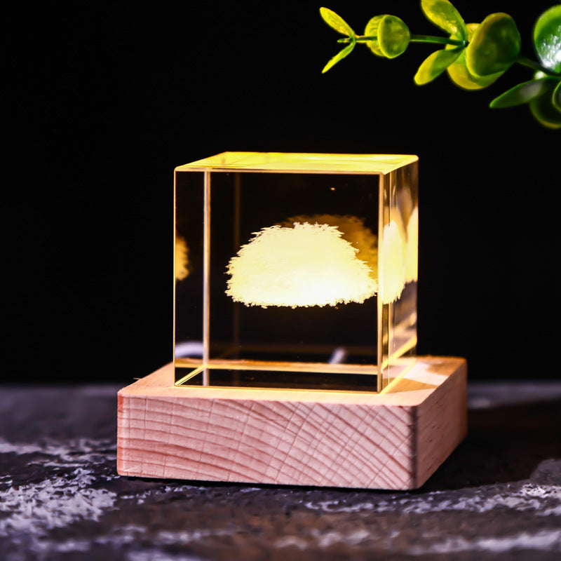 Crystal Cube Decoration Gifts
