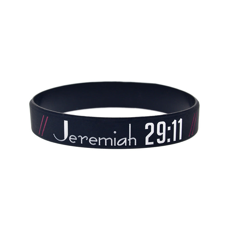 Inspirational Bible Silicone Bracelets