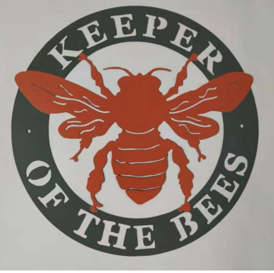 "Keeper of the Bees" - Ornament for Garden