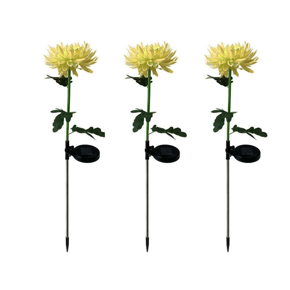 Solar LED Artificial Flower for Landscaping