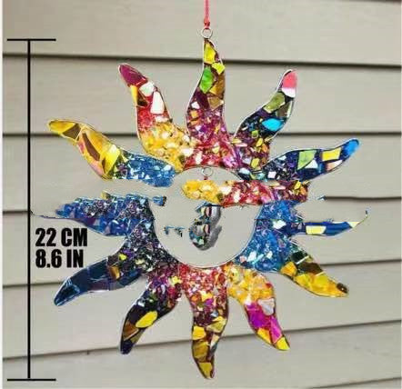 "Rainbow in the Sun" - Handmade Suncatcher