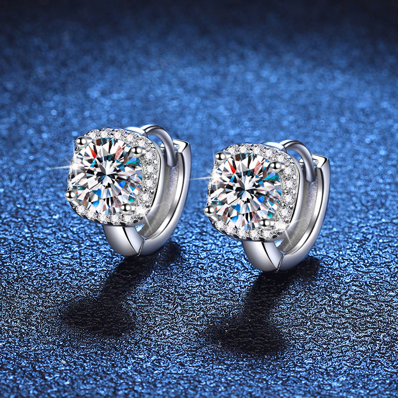 "I'm too Classy" -  Moissanite Diamond Earrings