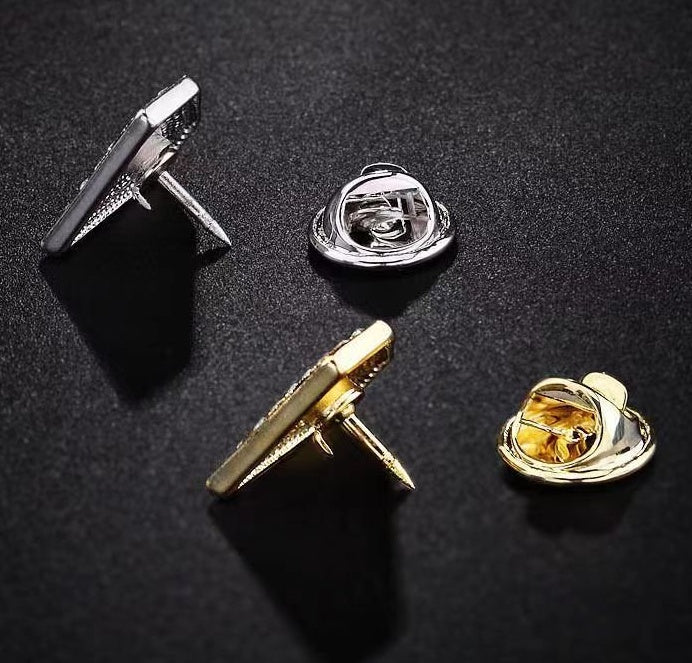 "Diamonds are Forever" - Rhinestone Brooch