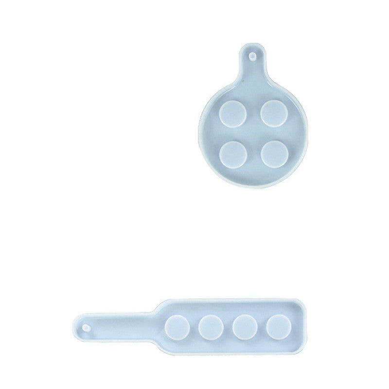 DIY Crystal Resin Wine Glass Tray Mold